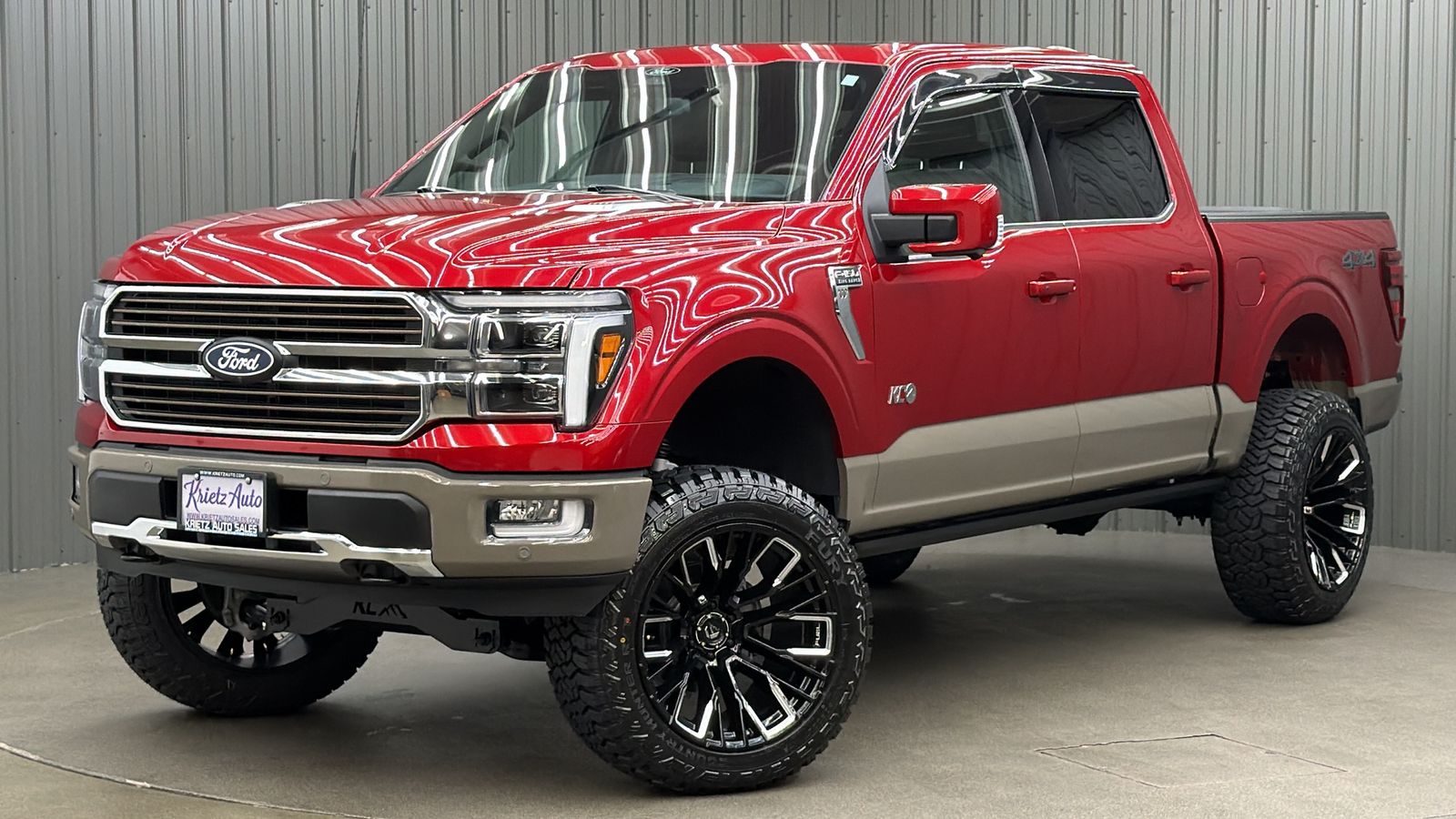 Lifted 2025 Ford F-150 King Ranch Short Bed w/ 601A & Moonroof