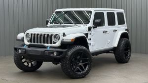 Lifted 2025 Jeep Wrangler Sahara 4xe Backcountry Pkg w/ Hard Top