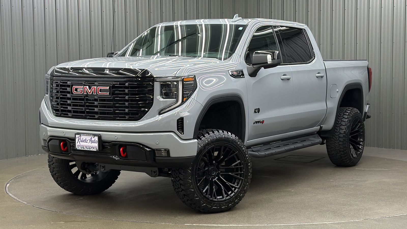 Lifted 2025 GMC Sierra 1500 AT4 Premium Short Bed w/ Tech & Sunroof