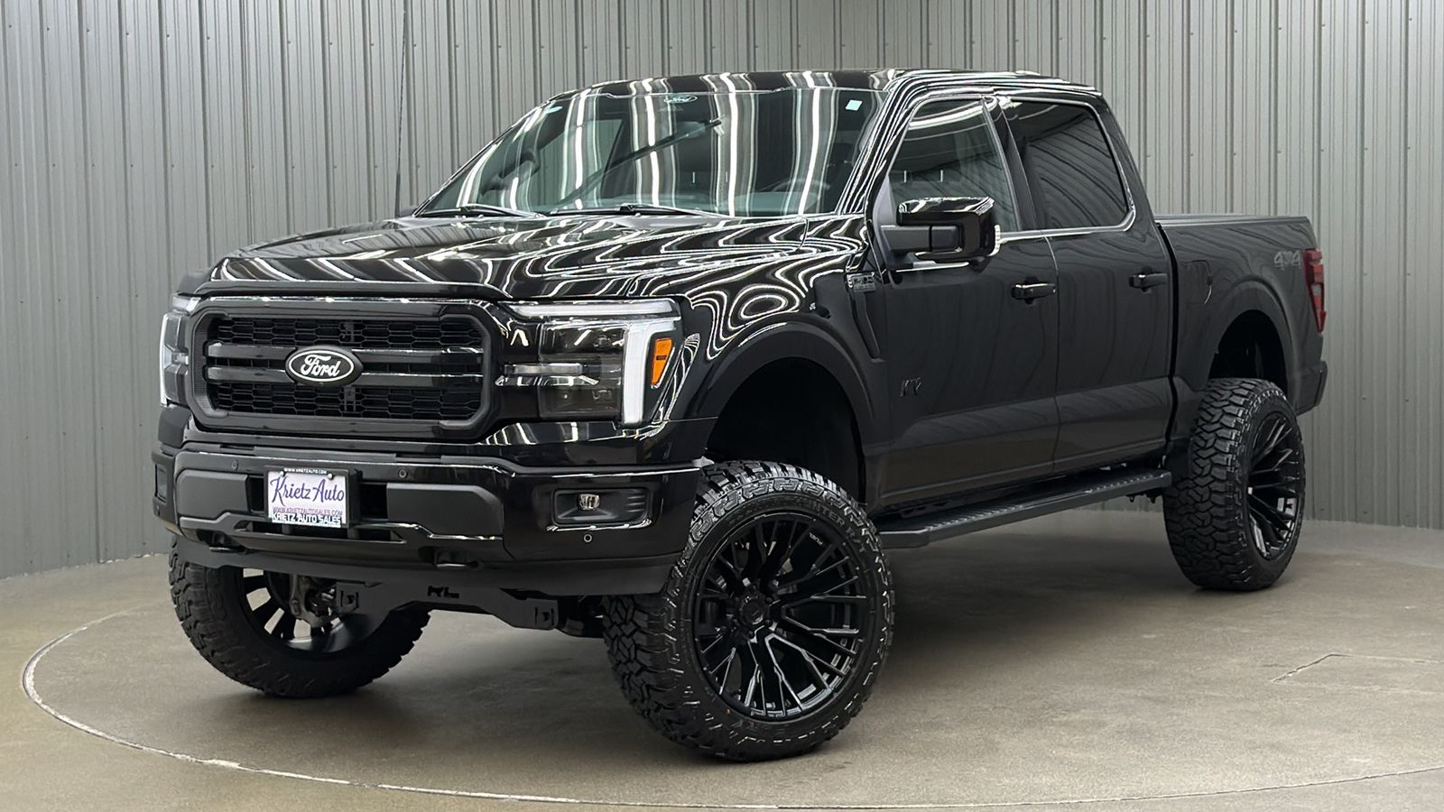 Lifted 2026 Ford F-150 Lariat Black Package Short Bed w/ 501A & Moonroof