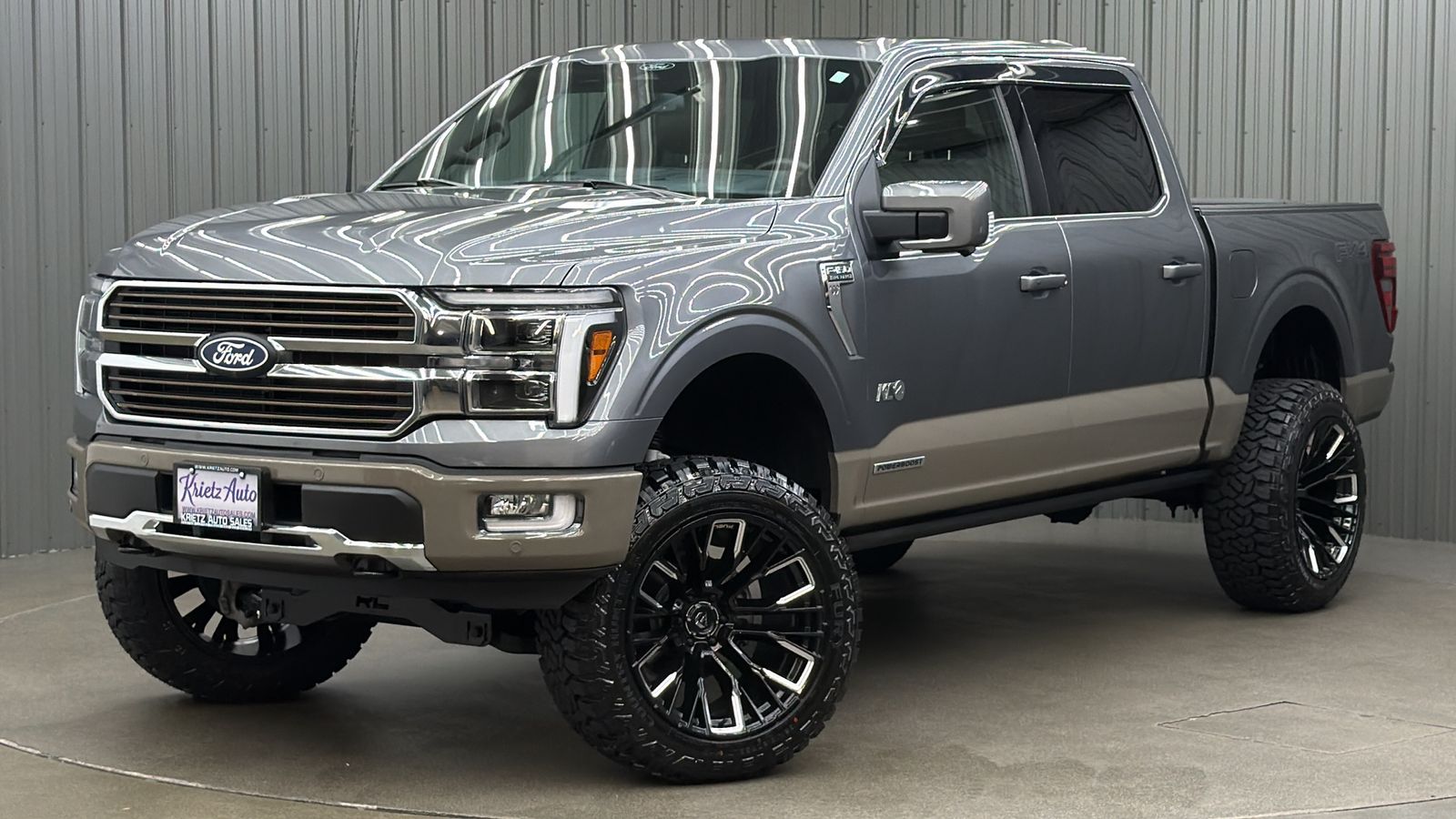 Lifted 2025 Ford F-150 King Ranch FX4 Short Bed w/ 601A & Moonroof