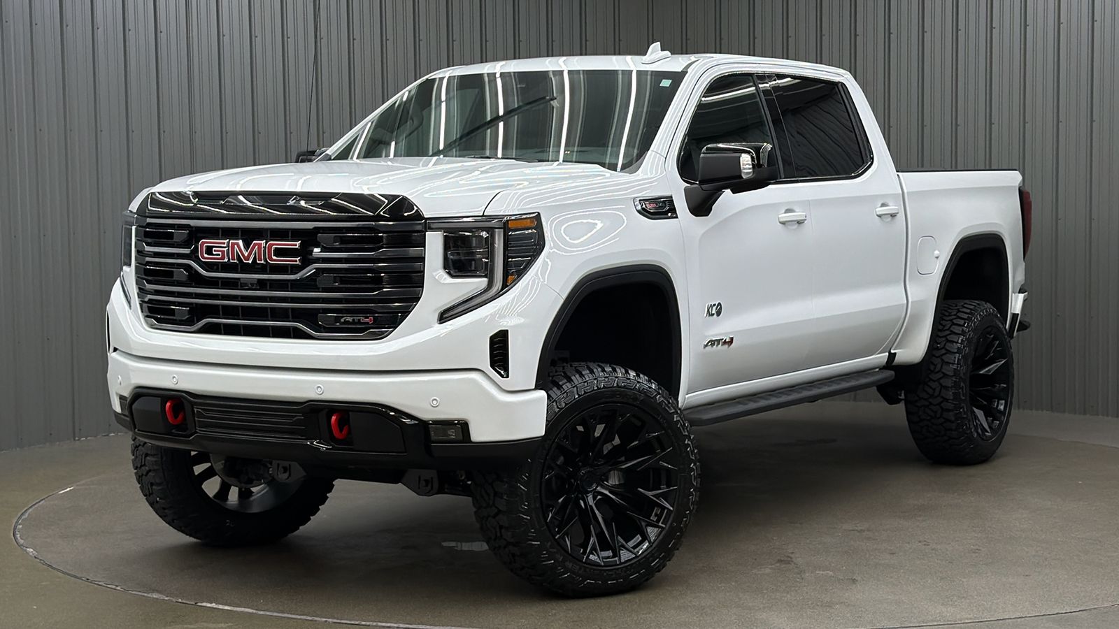 Lifted 2026 GMC Sierra 1500 AT4 Premium Short Bed w/ Tech & Sunroof
