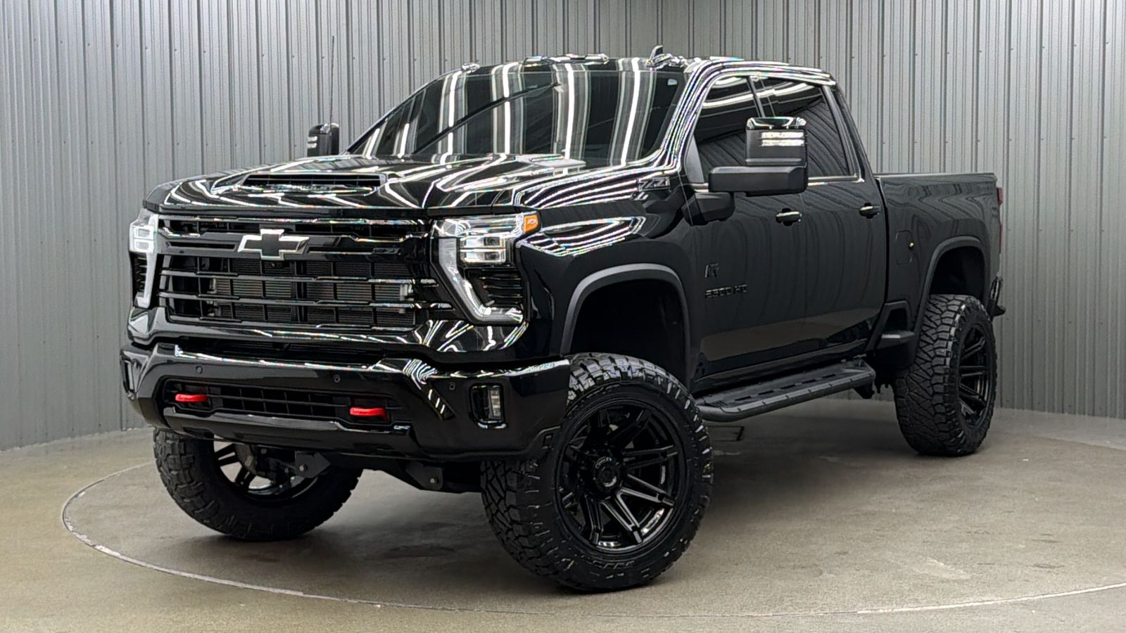 Lifted 2025 Chevrolet Silverado 2500HD LTZ Trail Boss Pkg Short Bed w/ Safety, Tech & Sunroof