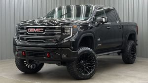Lifted 2026 GMC Sierra 1500 AT4 Premium Pkg Short Bed w/ Tech & Sunroof