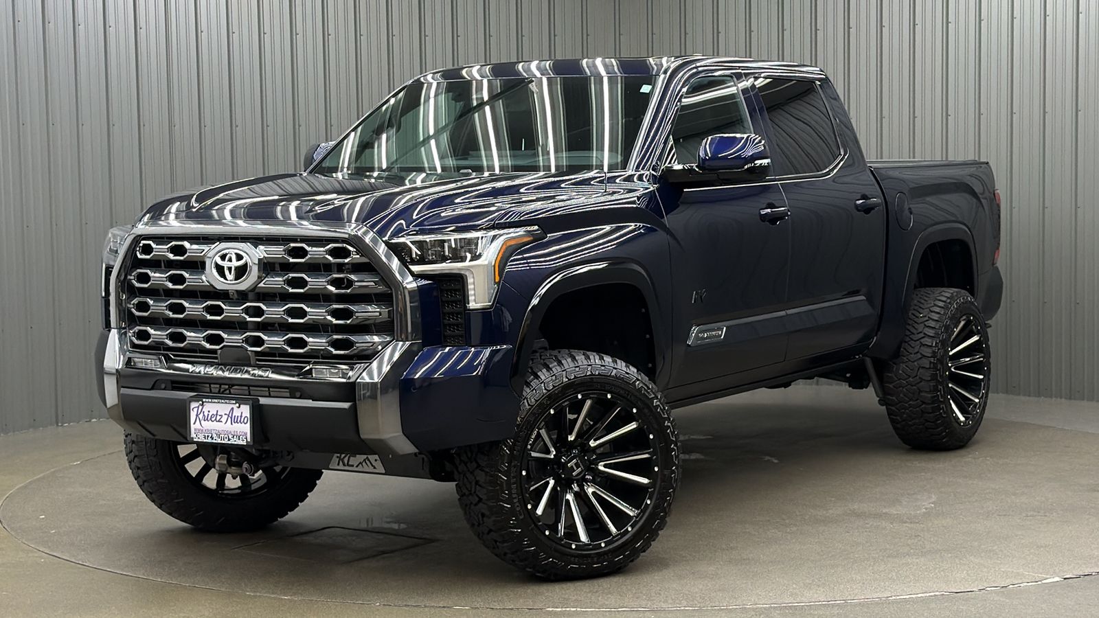 Lifted 2025 Toyota Tundra Platinum Short Bed w/ Sunroof