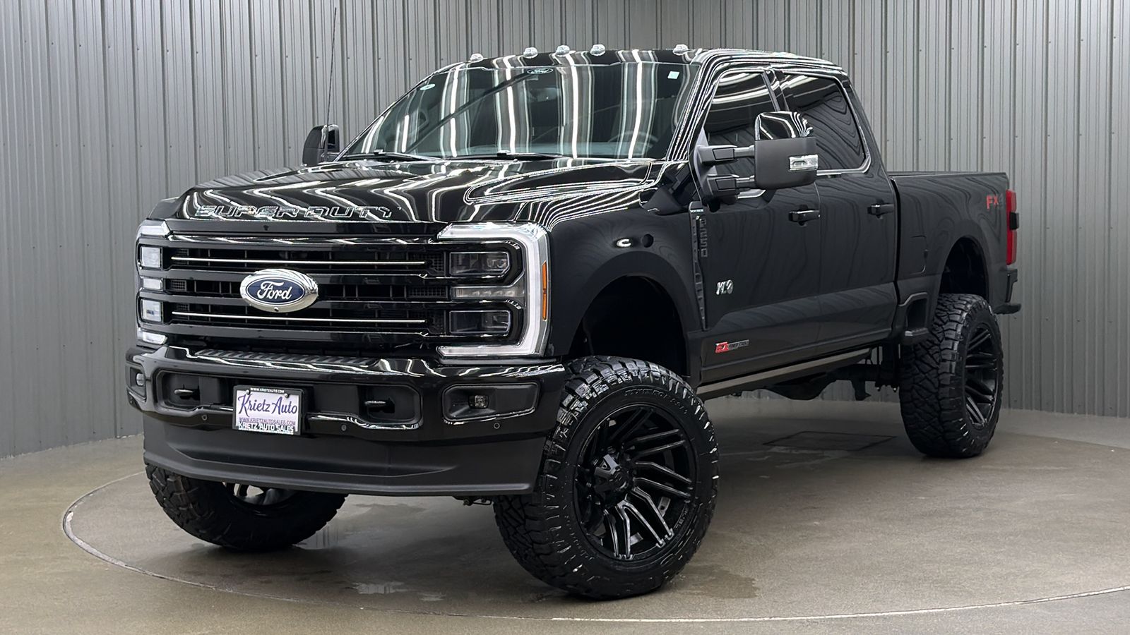 Lifted 2026 Ford F-250SD Platinum Short Bed FX4 w/ 703A & Moonroof