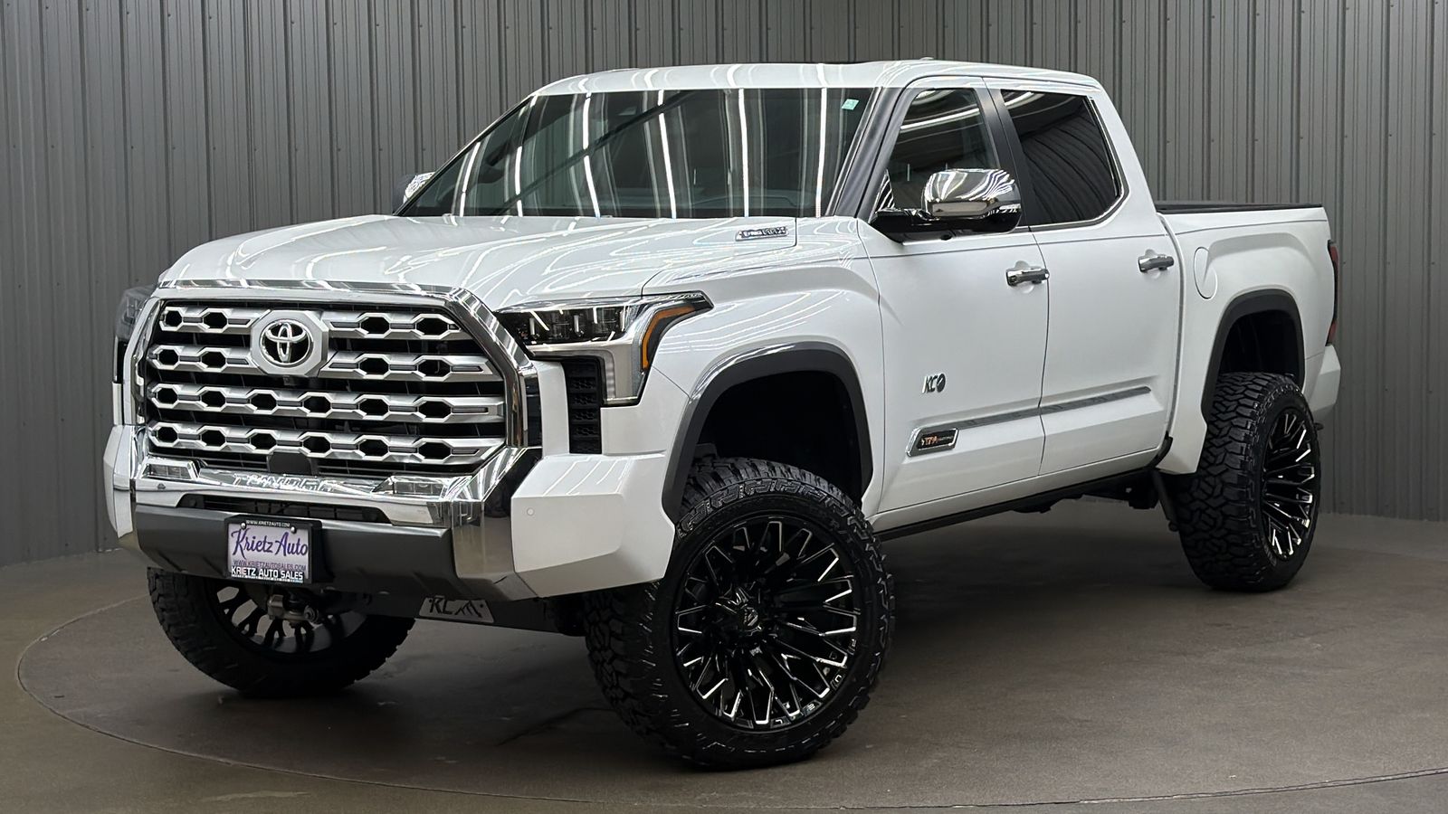 Lifted 2025 Toyota Tundra Hybrid 1794 Edition Short Bed w/ Power  Steps & Sunroof