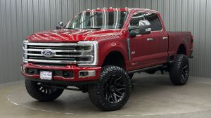 Lifted 2025 Ford F-250SD Platinum PLUS Short Bed w/ Tremor Pkg, 703A & Moonroof