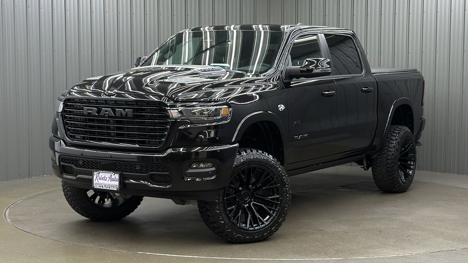 Lifted 2026 Ram 1500 Laramie Night Edition Short Bed w/ Level 2 & Sunroof