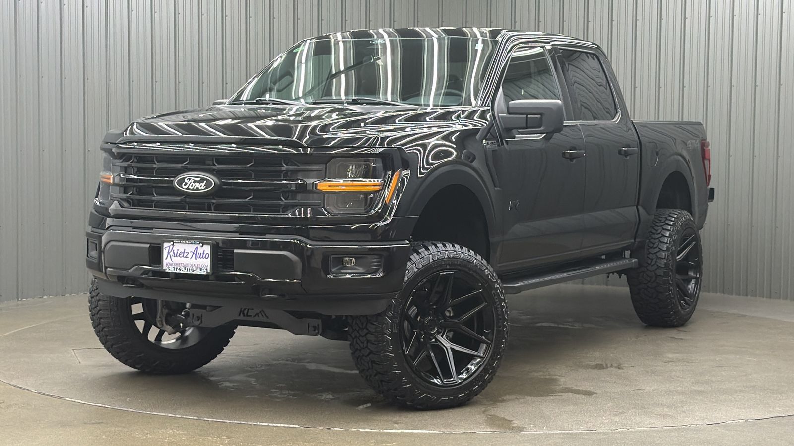 Lifted 2025 Ford F-150 XLT Black Package Short Bed w/ 301A