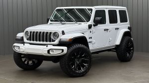 Lifted 2025 Jeep Wrangler Sahara 4xe w/ Sky Top