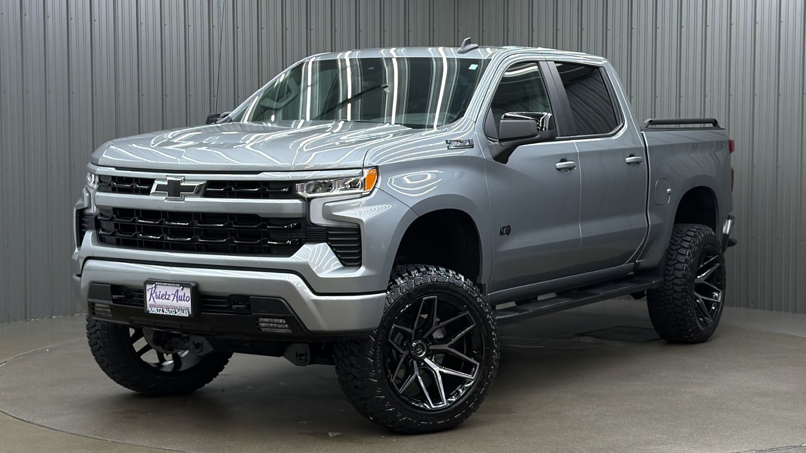 Lifted 2025 Chevrolet Silverado 1500 RST Z71 Short Bed w/ Convenience 2 & Sunroof