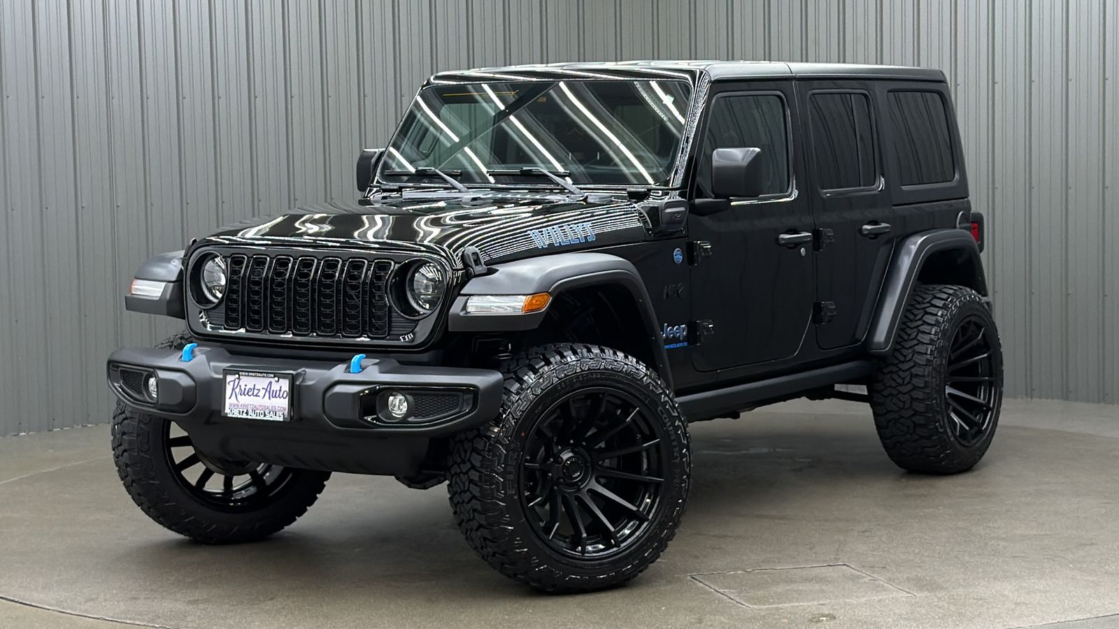 Lifted 2024 Jeep Wrangler Willys 4xe w/ Convenience Group, Tech & Hard Top