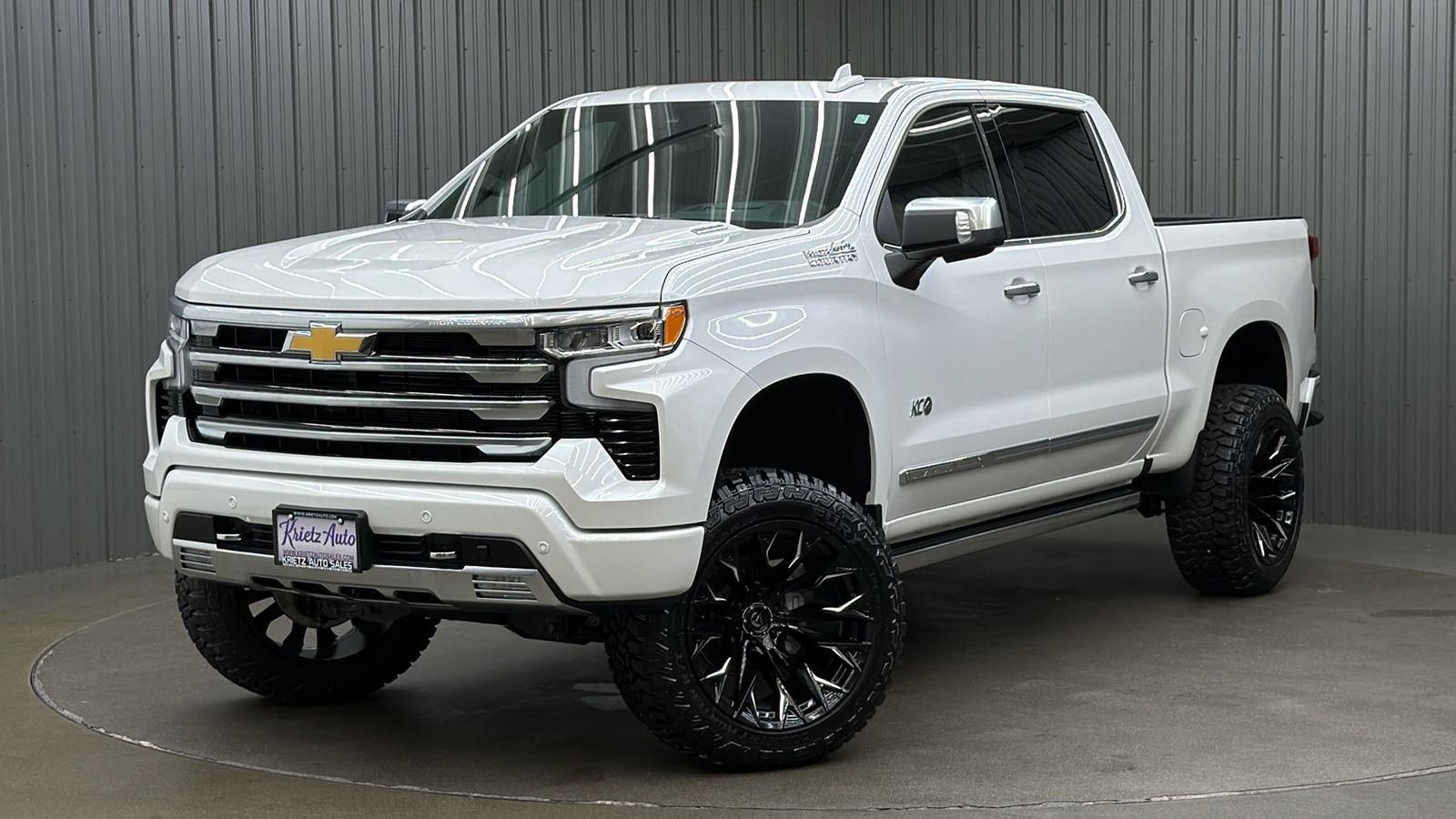Lifted 2025 Chevrolet Silverado 1500 High Country Premium II Short Bed w/ Sunroof