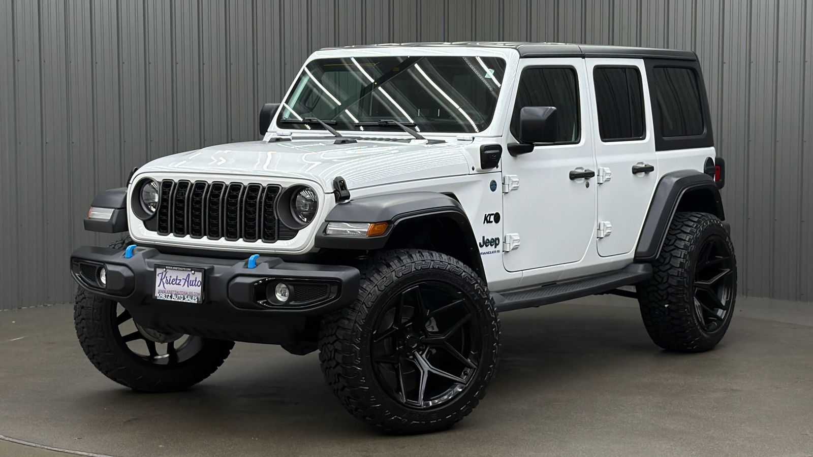 Lifted 2024 Jeep Wrangler Sport S 4xe w/ LED, Convenience & Hard Top