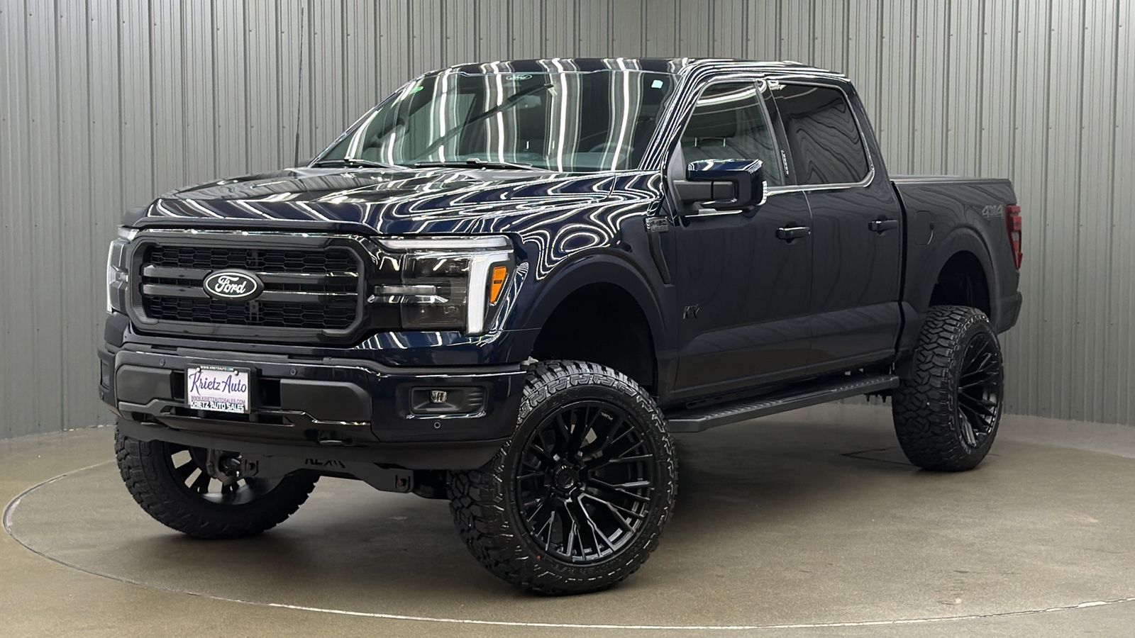 Lifted 2026 Ford F-150 Lariat Black Package Short Bed w/ 501A & Moonroof