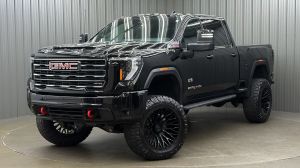 Lifted 2025 GMC Sierra 2500HD AT4 Premium Plus Short Bed w/ Sunroof