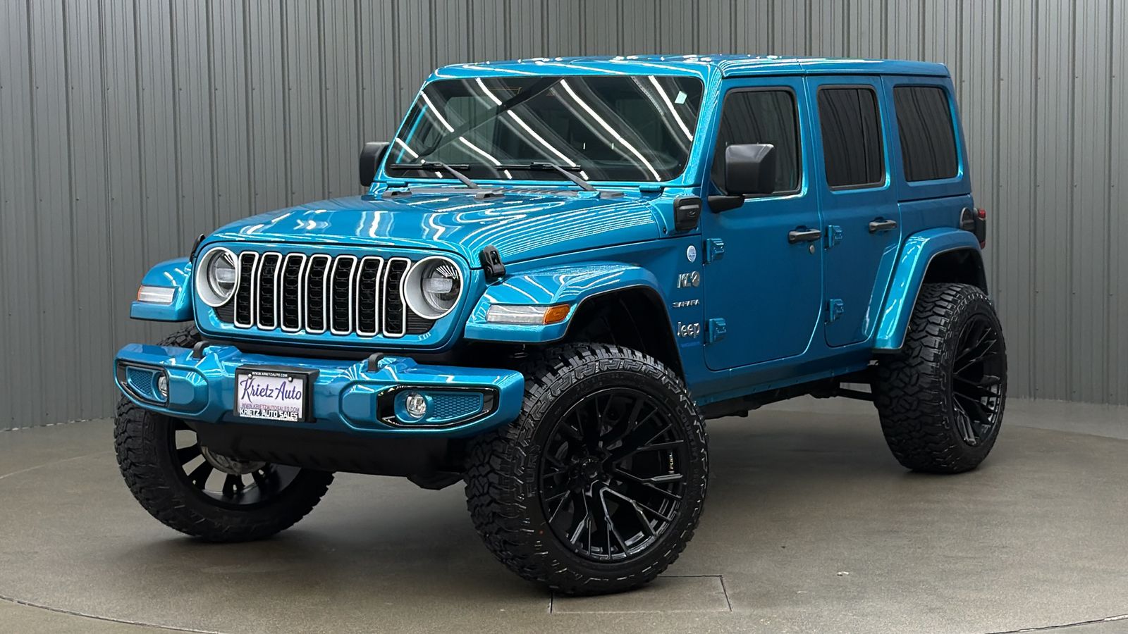 Lifted 2024 Jeep Wrangler Sahara 4xe w/ Tow Pkg & Hard Top for