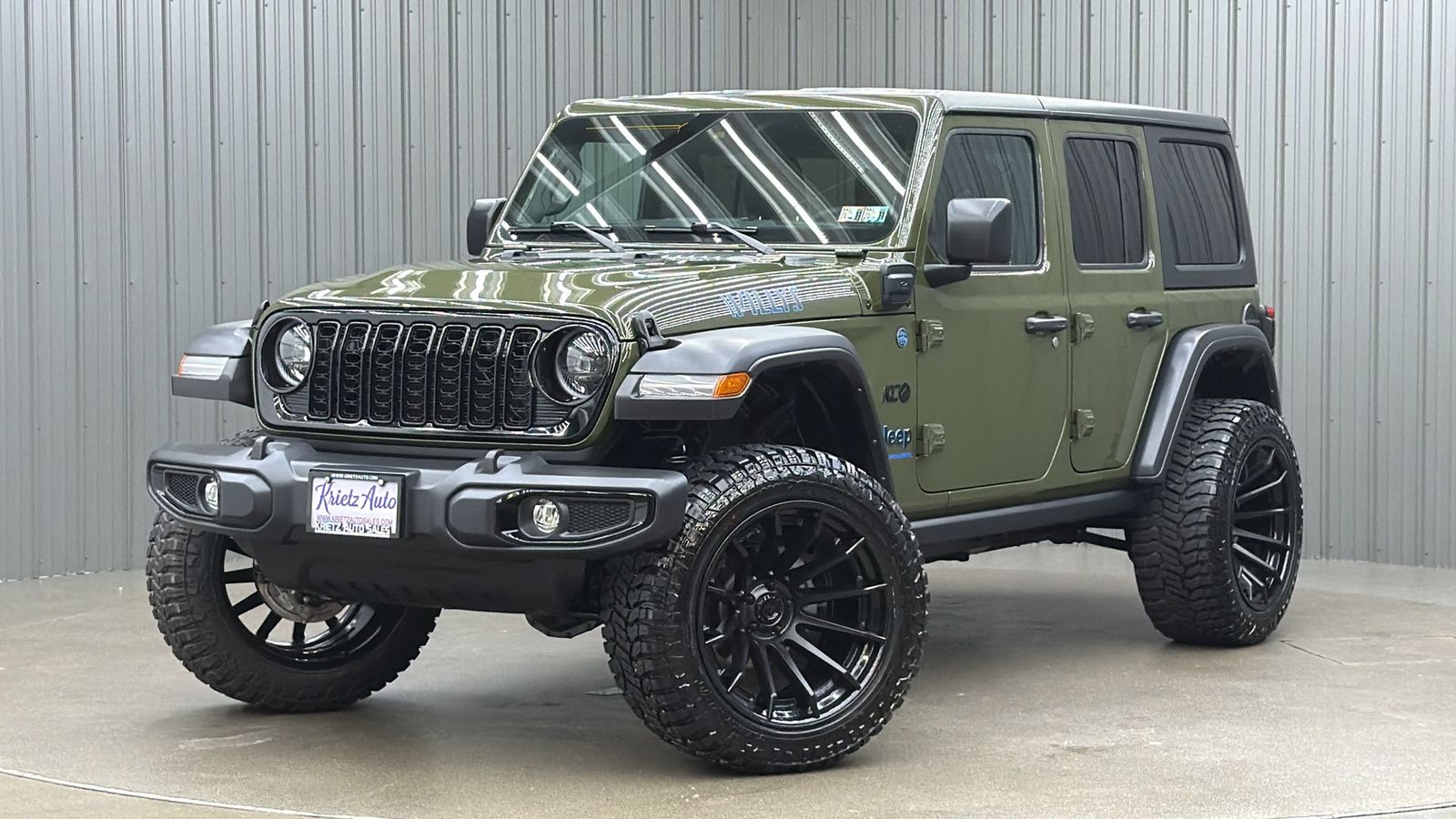 Lifted 2024 Jeep Wrangler Willys 4xe w/ Convenience, Safety, Tech
