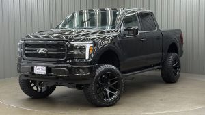 Lifted 2026 Ford F-150 Lariat Black Package Short Bed w/ 501A & Moonroof