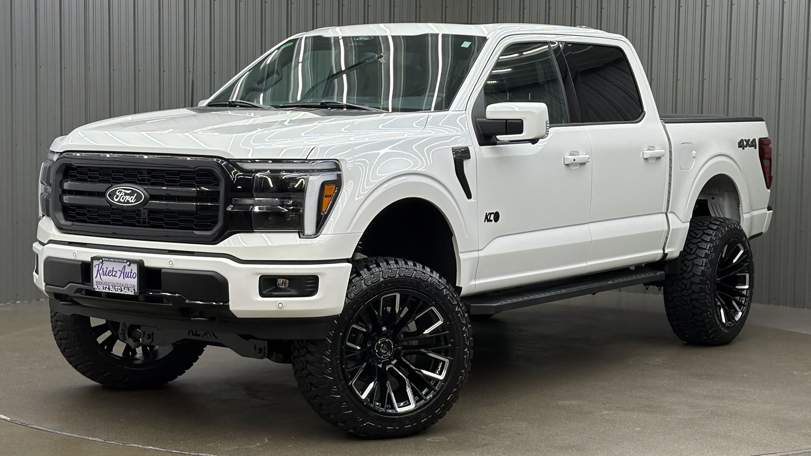 Lifted 2026 Ford F-150 Lariat Black Package Short Bed w/ 501A & Moonroof