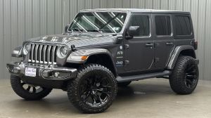 Lifted 2023 Jeep Wrangler Sahara 4xe w/ Cold Weather & Hard Top