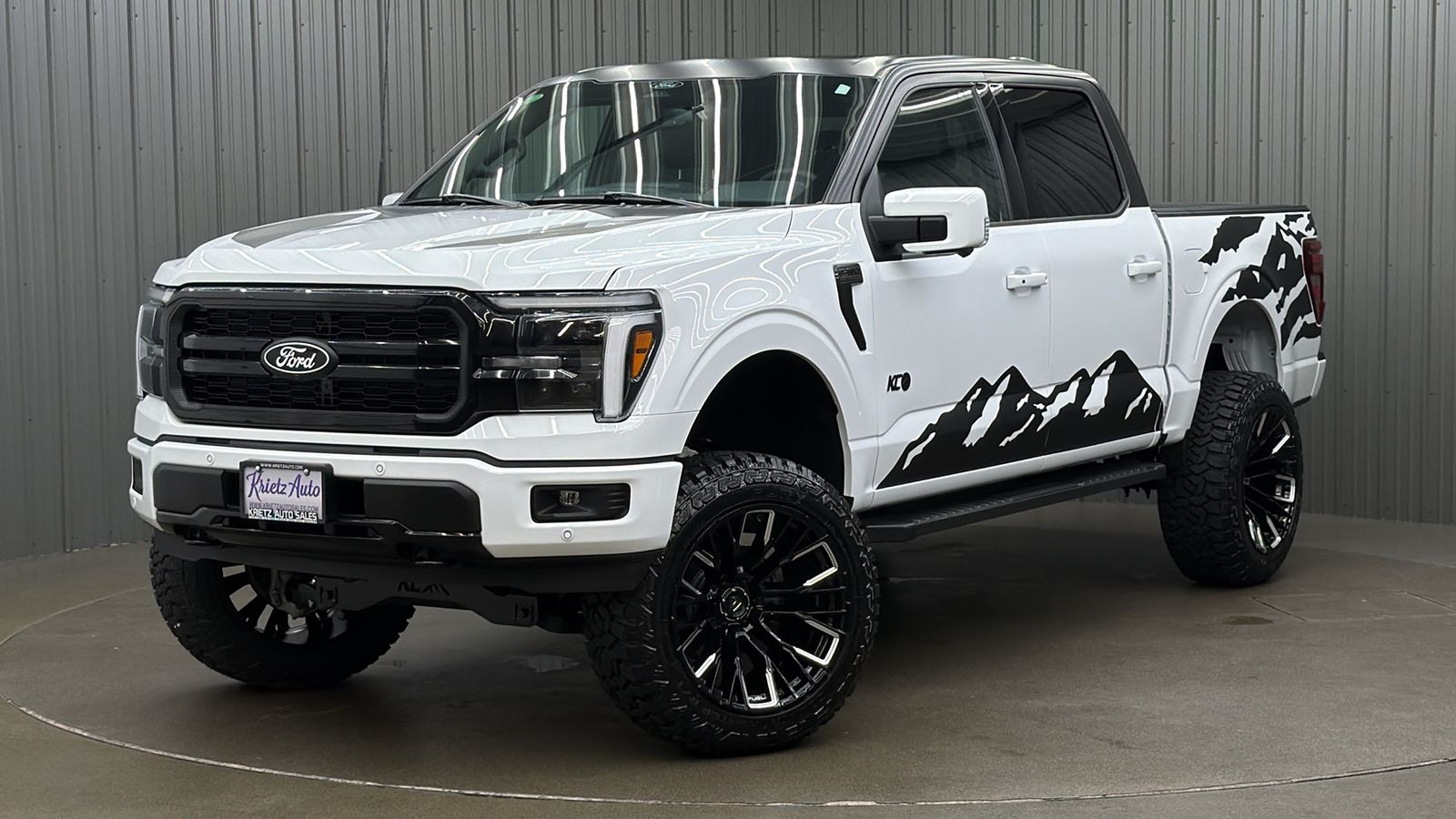 Lifted 2026 Ford F-150 Lariat Black Package Short Bed w/ 501A & Moonroof