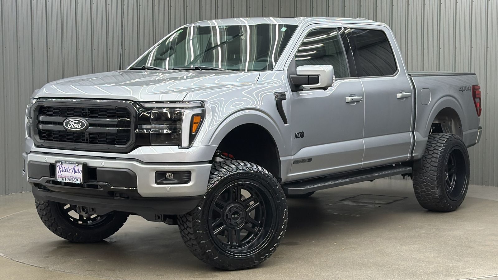 Lifted 2026 Ford F-150 Lariat Black Package Short Bed w/ 501A & Moonroof