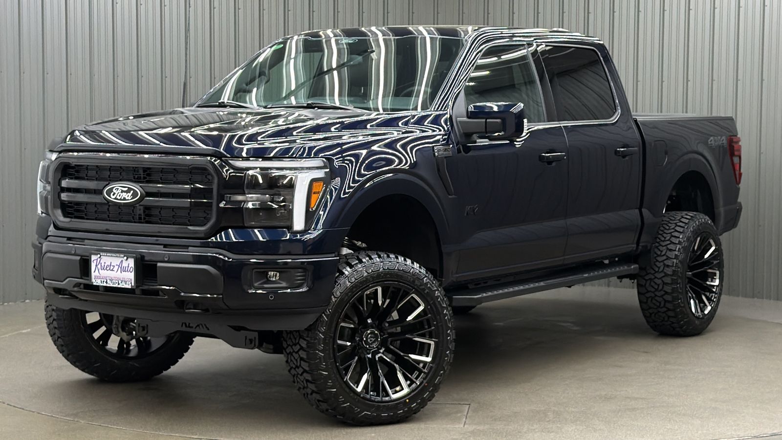 Lifted 2026 Ford F-150 Lariat Black Package Short Bed w/ 501A & Moonroof