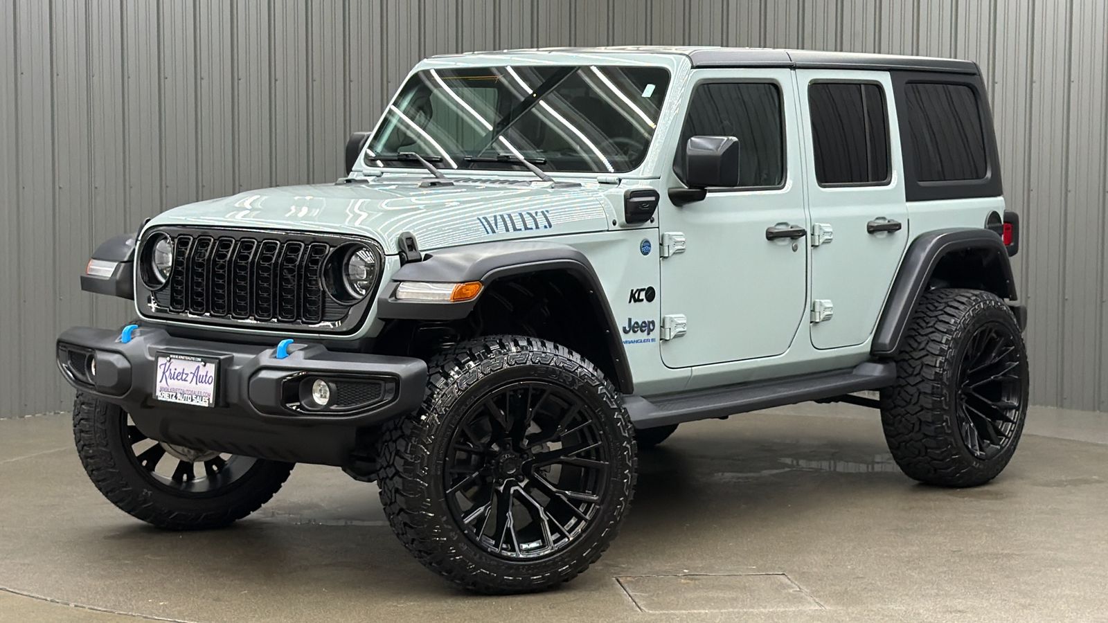 Lifted 2024 Jeep Wrangler Willys 4xe w/ Convenience & Hardtop