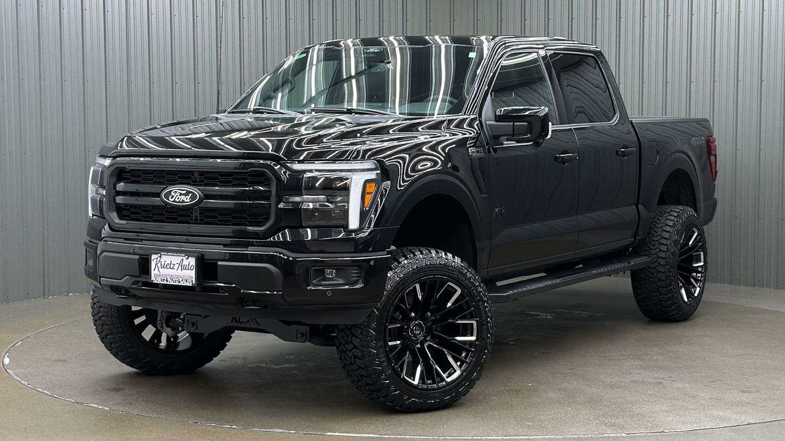 Lifted 2026 Ford F-150 Lariat Black Package Short Bed w/ 502A & Moonroof