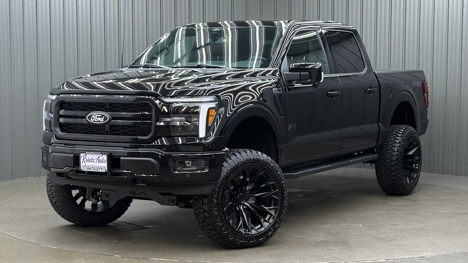 Lifted 2026 Ford F-150 Lariat Black Package Short Bed w/ 501A & Moonroof
