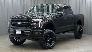 Lifted 2026 Ford F-150 Lariat Black Package Short Bed w/ 501A & Moonroof