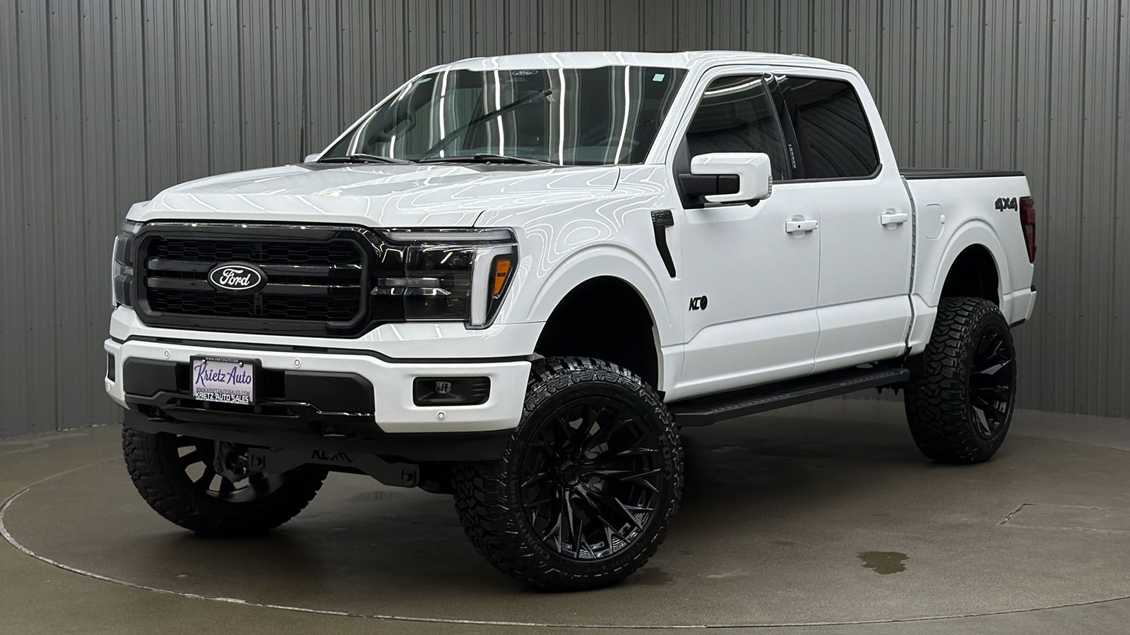 Lifted 2026 Ford F-150 Lariat Black Package Short Bed w/ 501A & Moonroof