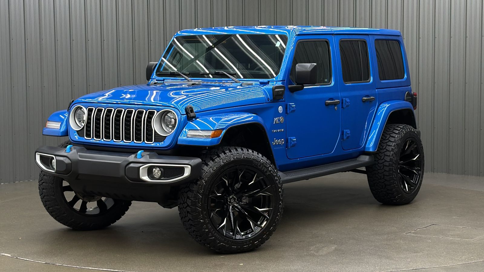 Lifted 2024 Jeep Wrangler Sahara 4xe w/ Hard Top