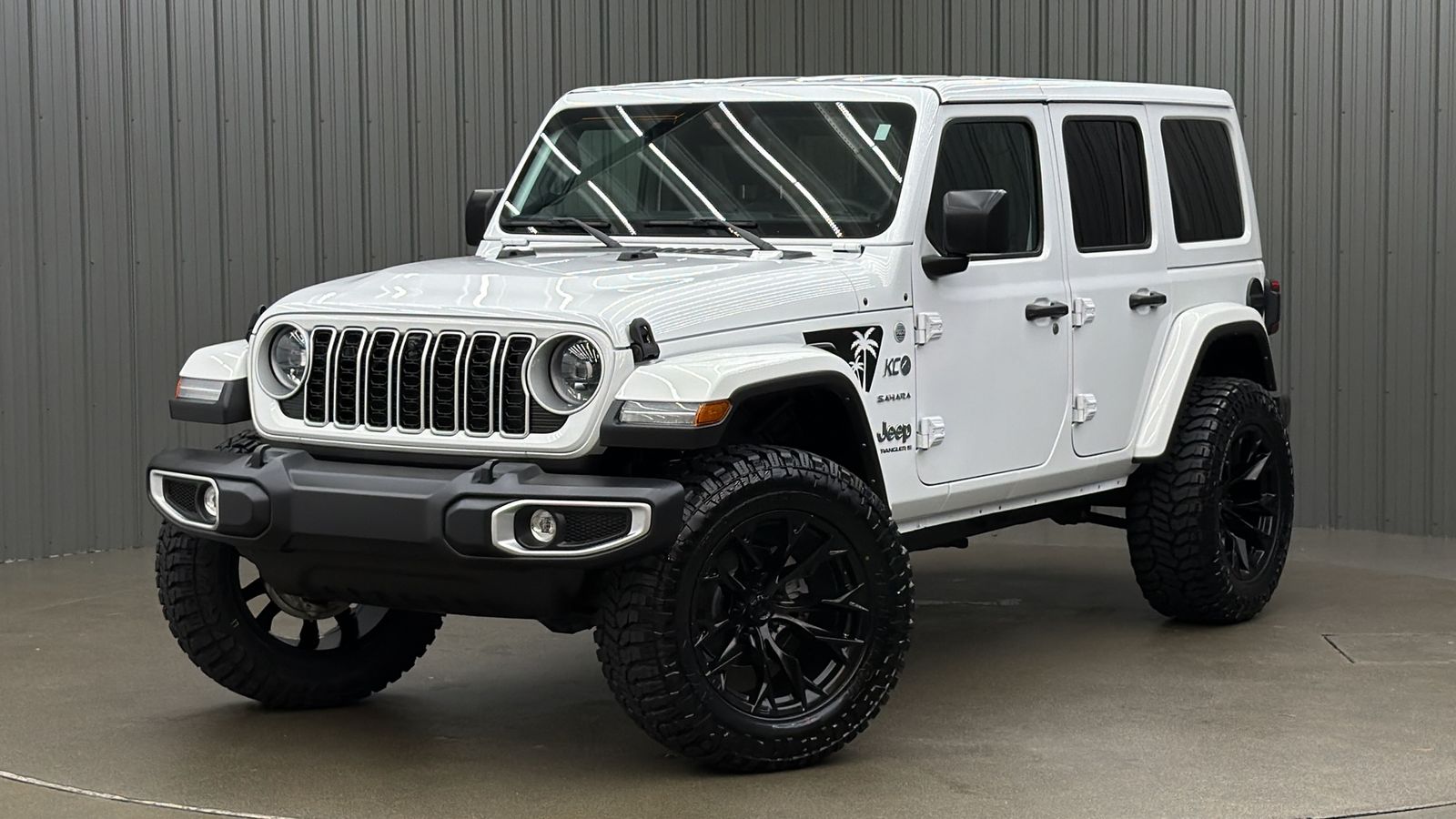 Lifted 2024 Jeep Wrangler Sahara w/ Tech & Hard Top