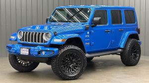 Lifted 2024 Jeep Wrangler Sahara 4xe w/ Tech & Safety Group