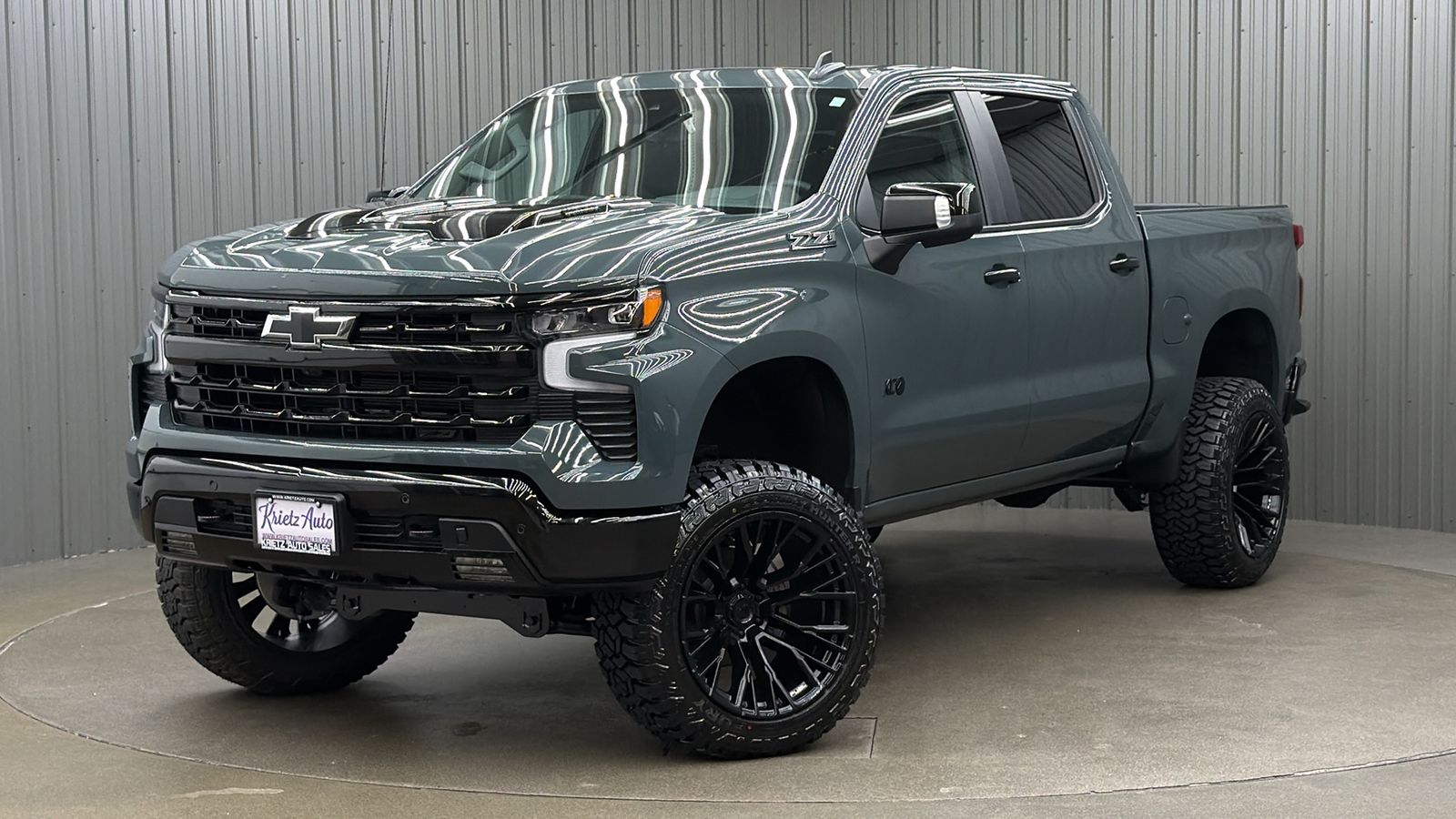 Lifted 2026 Chevrolet Silverado 1500 LT Trail Boss Premium Short Bed w/ Sunroof