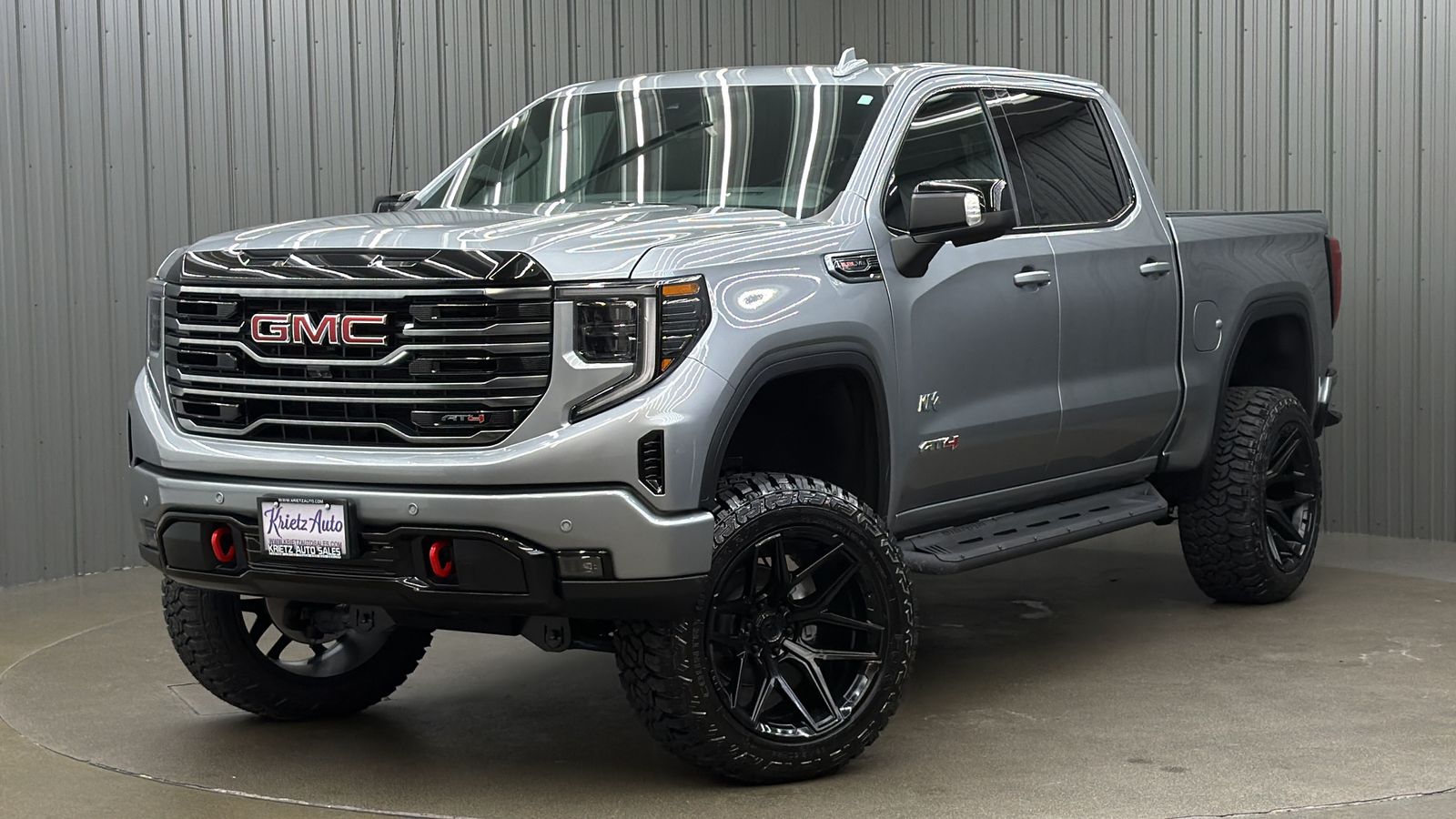 Lifted 2026 GMC Sierra 1500 AT4 Short Bed w/ Tech & Sunroof