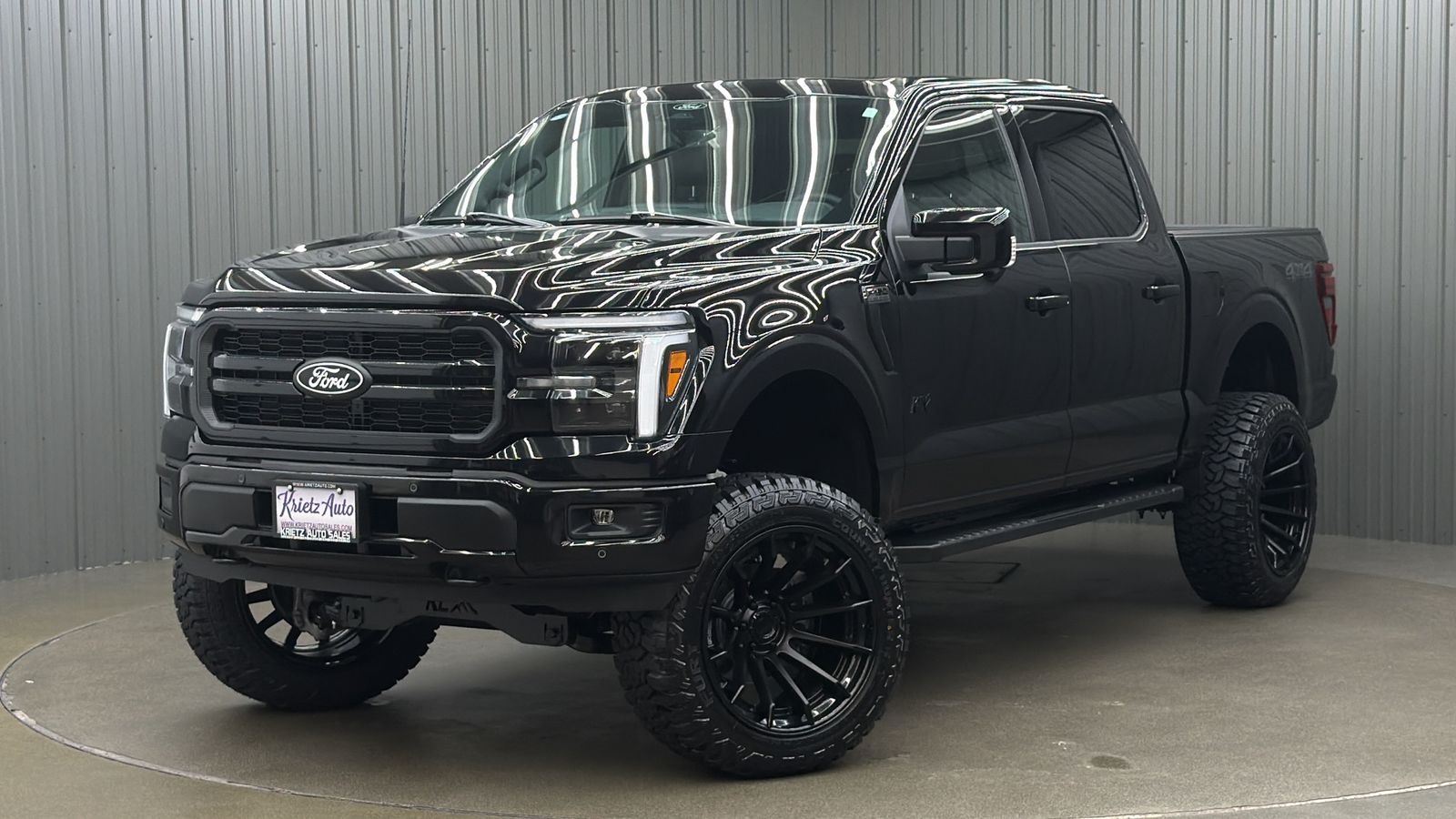Lifted 2026 Ford F-150 Lariat Black Package Short Bed w/ 501A & Moonroof