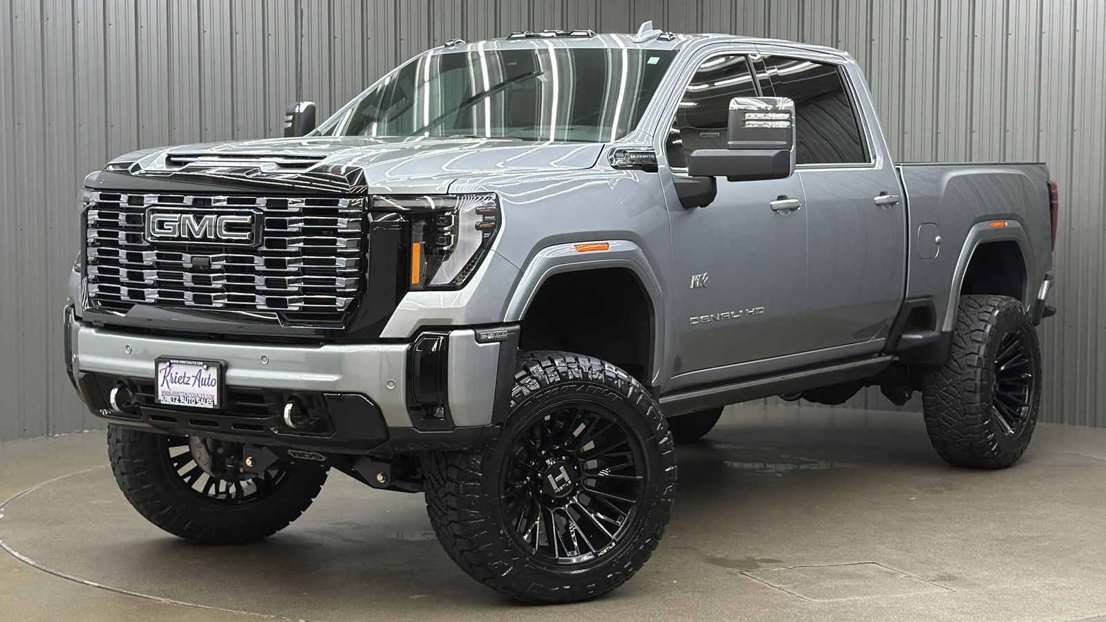 Lifted 2026 GMC Sierra 3500HD Denali Ultimate Short Bed w/ Tech & Sunroof
