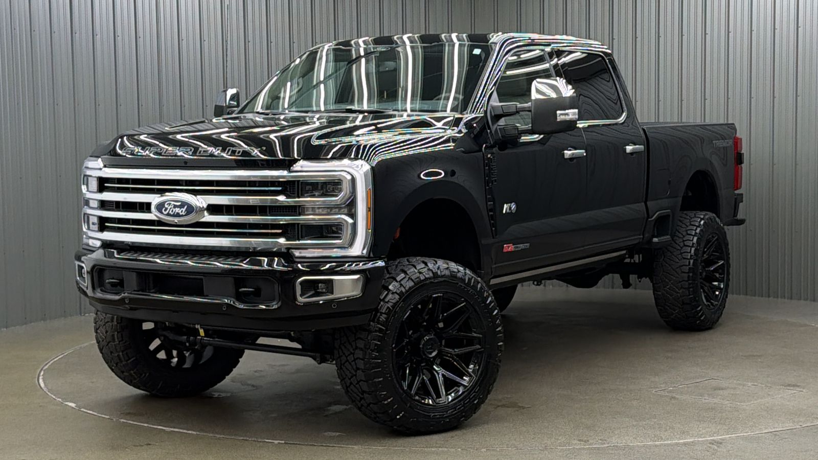 Lifted 2026 Ford F-250SD Platinum PLUS Short Bed w/ Tremor Pkg, 703A & Moonroof
