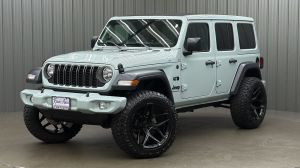 Lifted 2024 Jeep Wrangler Sport S w/ Convenience, Tech & Sky Top