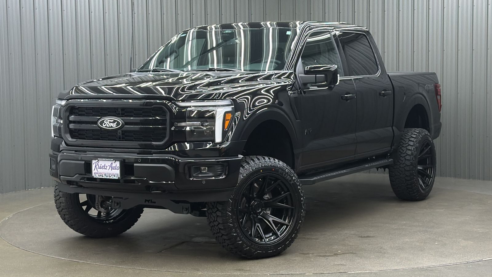 Lifted 2026 Ford F-150 Lariat Black Package Short Bed w/ 501A & Moonroof
