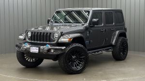 Lifted 2024 Jeep Wrangler Sport S 4xe w/ Convenience, Safety & Hard Top
