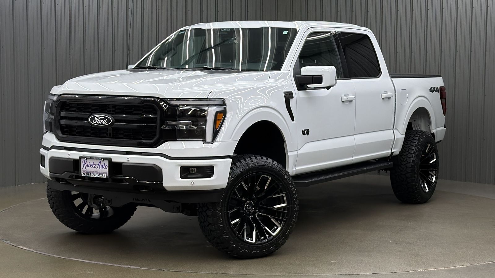 Lifted 2026 Ford F-150 Lariat Black Package Short Bed w/ 501A & Moonroof