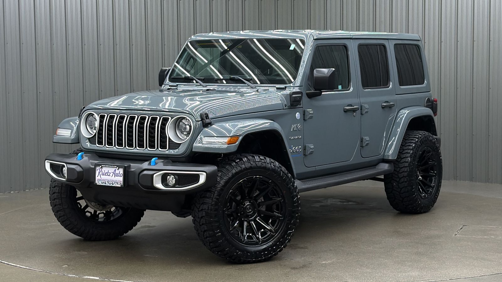 Lifted 2024 Jeep Wrangler Sahara 4xe w/ Safety Group & Hard Top