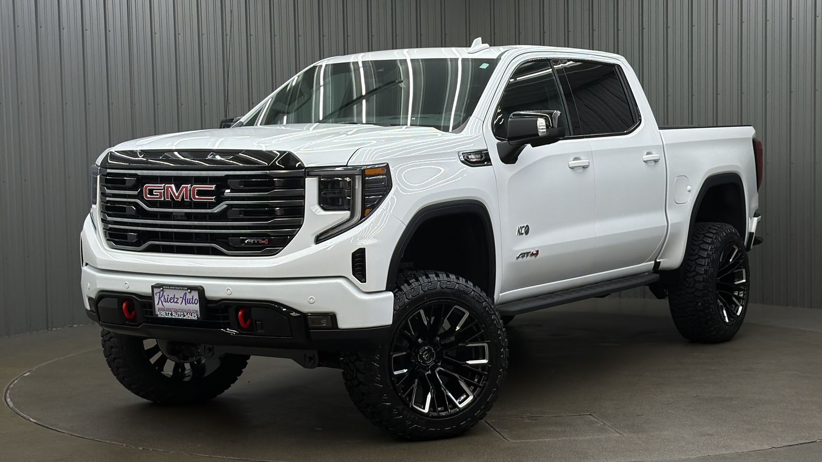Lifted 2026 GMC Sierra 1500 AT4 Premium Short Bed w/ Tech & Sunroof