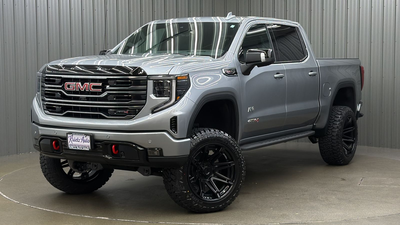 Lifted 2026 GMC Sierra 1500 AT4 Premium Short Bed w/ Tech & Sunroof