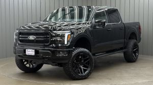 Lifted 2026 Ford F-150 Lariat Black Package Short Bed w/ 502A & Moonroof